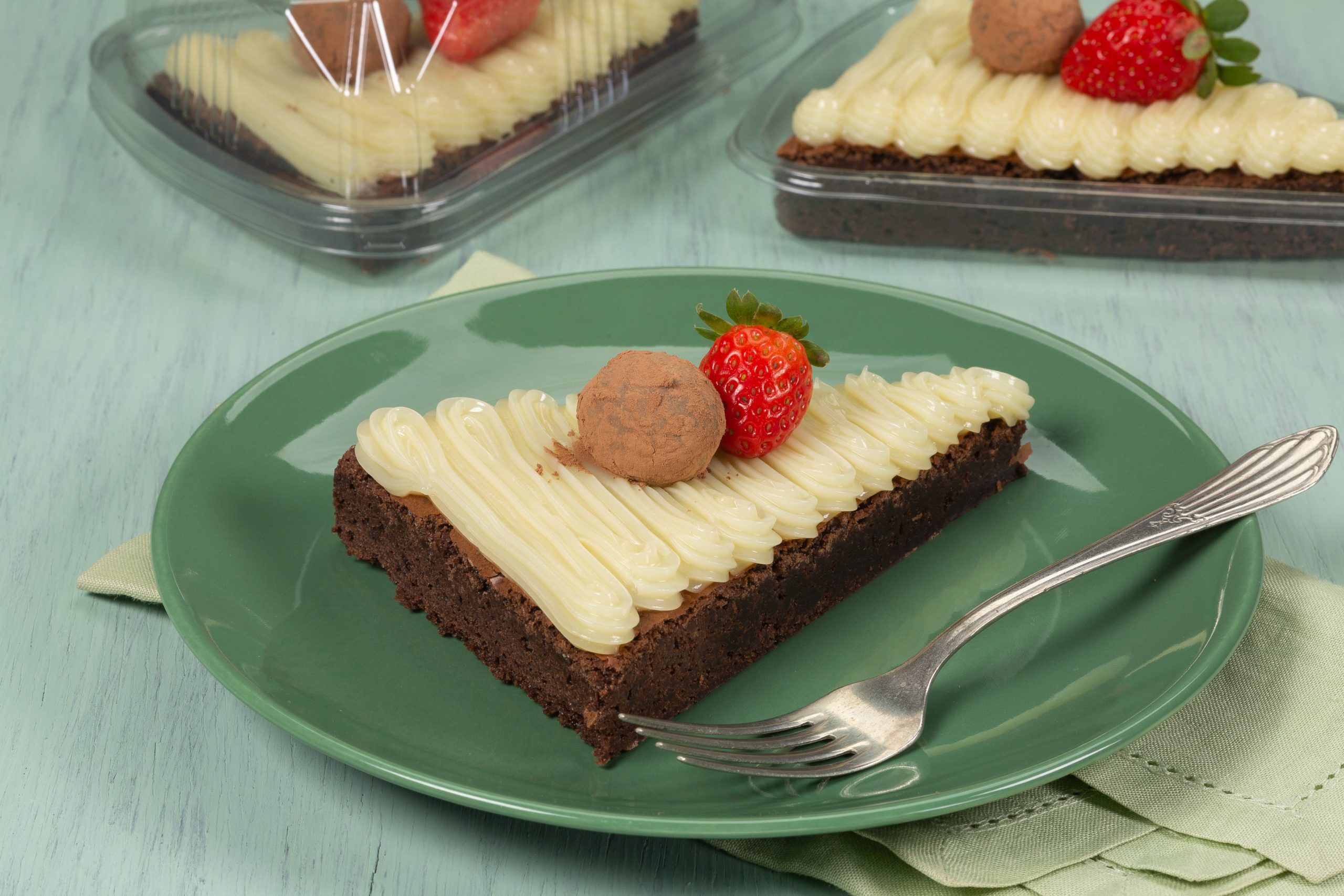 Fatia Brownie 🍫 Mavalério