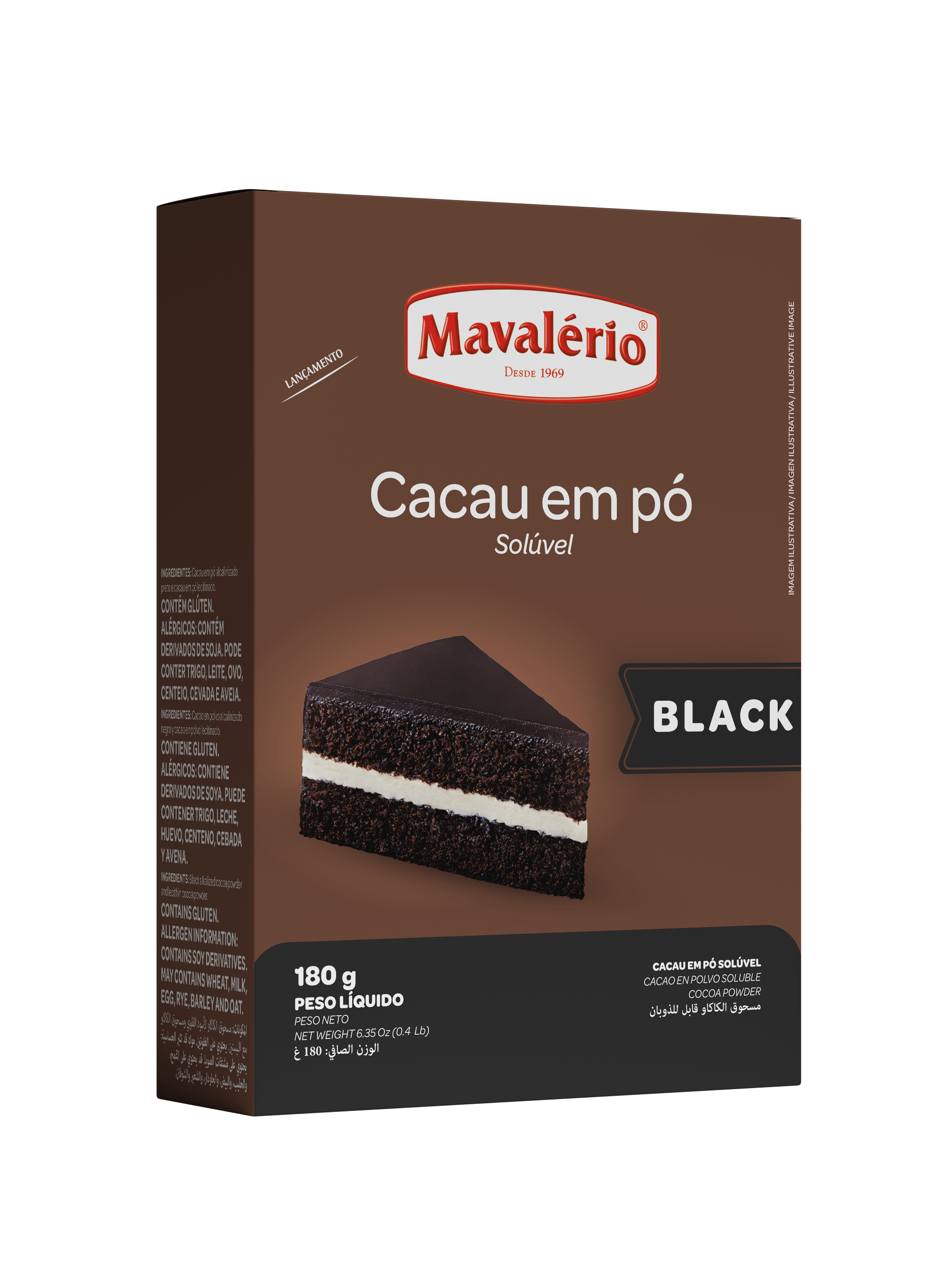 Chocolate Em Pó Mavalerio é Bom Cacau em Pó Black Mavalério 🍫 Mavalério
